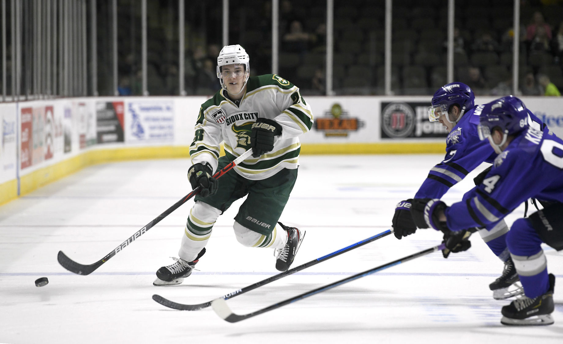 Musketeers defeated by Tri-City Storm